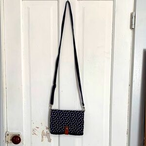 Thirty-one Polka Dot Crossbody Bag with adjustable strap